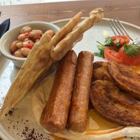 Breakfast  at Gecko Coffeehouse in East London