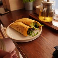 Tacos at Gecko Coffeehouse in East London