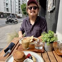   at Gecko Coffeehouse in East London