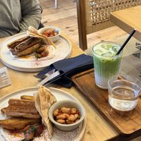   at Gecko Coffeehouse in East London