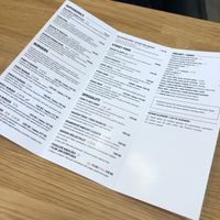 The menu at Forky's - Ostrava in Ostrava