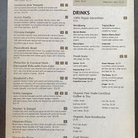 Dinner, reverse  #Veganuary at RED LENTIL in Sharon