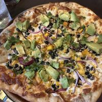 Mexican pizza  at RED LENTIL in Sharon
