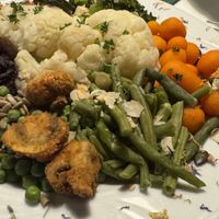 Veganer Gemüseteller  at Gasthaus Bad in Furtwangen