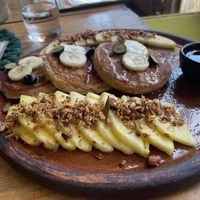 Hotcakes  at Doba in Mazunte