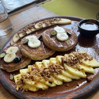 Hotcakes  at Doba in Mazunte