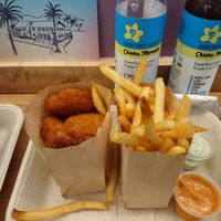 The mission padres would be proud back in 1771! at Spotless Burgers in San Gabriel