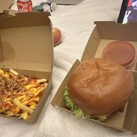 Those Loaded Fries were 🔥🔥  at Mesy Burger in Kensington