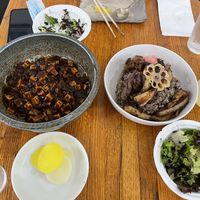 Miso eggplant and tofu jajjangmyeong at O'Kims in Honolulu