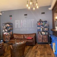 Seating area at Breakaway Cafe in Dover