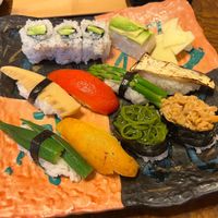 Vegan sushi March 23, 2023 at Sushi Takeda- 鮨処たけ田 in Ninohe