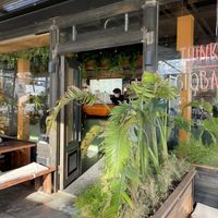 Entrance  at The Beaver Coffee Shop in Antalya