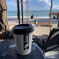 Chai latte at The Beaver Coffee Shop in Antalya