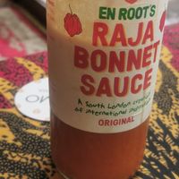 Wonderful. They even have their own sauce! 💖 at En Root - Peckham in South East London