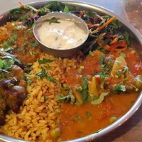 En Root thali at En Root - Peckham in South East London