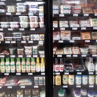 Vegan dressings, butters, cheeses, etc. at Earth Origins Market in Port Charlotte