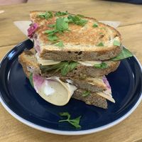 Winter Toastie at Bird & Blend Tea Co in Worthing
