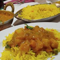 Vegetable curry at Jaipur Indian Restaurant in Fuerteventura