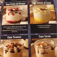 Dessert menu part 2 at Jaipur Indian Restaurant in Fuerteventura