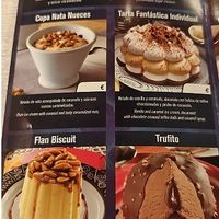 Dessert menu part 1 at Jaipur Indian Restaurant in Fuerteventura