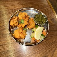 Cauliflower pakora   at Chaat Indian Tapas & Lounge in West Kirby