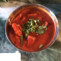 Vegan murgh makhani  at Chaat Indian Tapas & Lounge in West Kirby