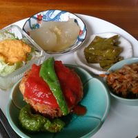 Lunch Menu
Rice comes together with it, with the option for free refill. at Sujata in Kyoto