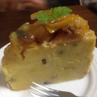 Sweet potato Apple Cake at Sujata in Kyoto