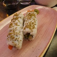 Vegan California sushi at Miss Sushi in Mallorca