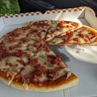 Great pizza at Pasiones Bar  in Gijon