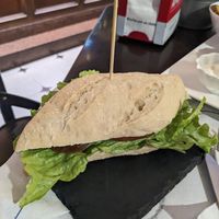 Tuna sandwich at Pasiones Bar  in Gijon