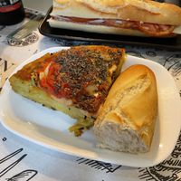 Chorizo tortillaas  at Pasiones Bar  in Gijon