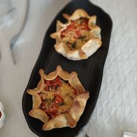 Empanada caprese at Pasiones Bar  in Gijon