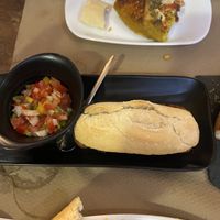 I recommend the raciones choripan, also called ”butterfly sandwich”.   at Pasiones Bar  in Gijon