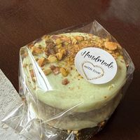 Alfajor de pistacho  at Pasiones Bar  in Gijon