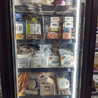 Frozen food at Nekudat Teva in Kfar Saba