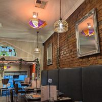 Pretty decor at Pint Size Indian in Point Cook