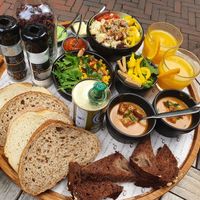 Vegan lunch for two at Anne&Max in Apeldoorn