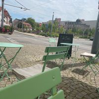 Sitzplätze draußen   at Cafe MUSTI in Erfurt