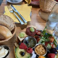 Vegan breakfast  at Cafe MUSTI in Erfurt