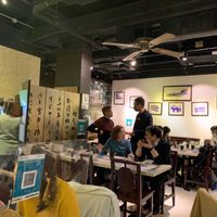 Casual and cozy interior  at Shanghai Lane 上海弄堂 in Hong Kong Island