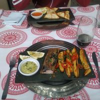 Vegan salmon and black lemonade at TANTRA in Salta