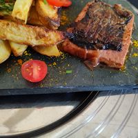 Tofu salmon close at TANTRA in Salta