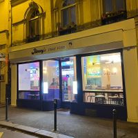 Open? Closed? Who knows.  at Jimmy's Street Food in Paris