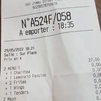 13,50 plate + fries + drink at Jimmy's Street Food in Paris