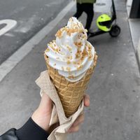 Vegan Italian ice cream   at Jimmy's Street Food in Paris