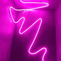 bathroom lighting  at Jimmy's Street Food in Paris