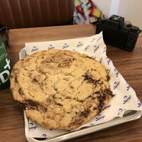 giant cookie  at Jimmy's Street Food in Paris
