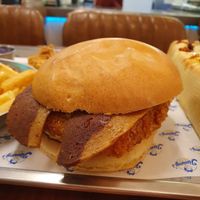 Cheezy Burger (bacon was brilliant) at Jimmy's Street Food in Paris
