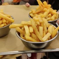 French fries at Jimmy's Street Food in Paris